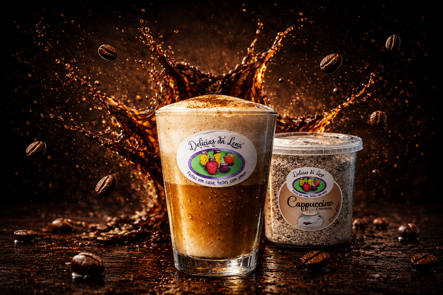 Cappuccino Tradicional Delícias da Lena